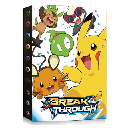 9 Lommer 432 Kort Anime Album Bok Pikachu Favoritt Spill Kart Perm