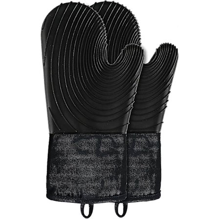 Silikonovnhansker, Matlagingshansker, Bakehansker, Sklisikre Lange Bakehansker Gave