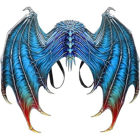 Halloween Mardi Gras Kostume Cosplay Ugle Drage Vinger til Voksne