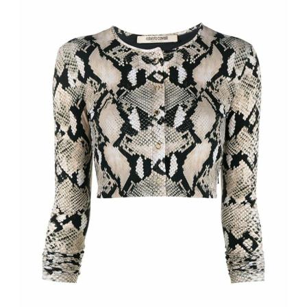 Roberto Cavalli, Top Szary, Kobieta, Rozmiar: M