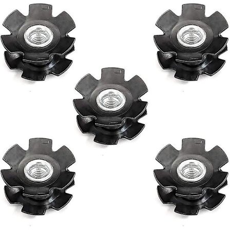5 st/påse Stjärnmutter Mtb Landsvägscykel Headset För Gaffel 1-1/8"(28.6mm)