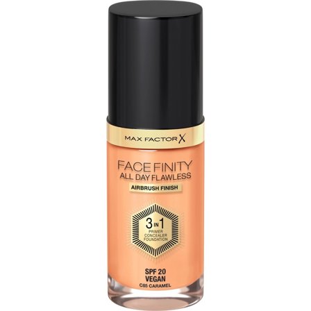 Max Factor Fondotinta Facefinity All Day Flawless 3in1 85 Caramel