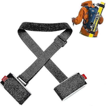 Nylon Ski Rem Snowboard Ski Rem Ski Bæreremme Snowboard Skulderremme Ski Bæreremme Justerbare Ski Remme 2025th