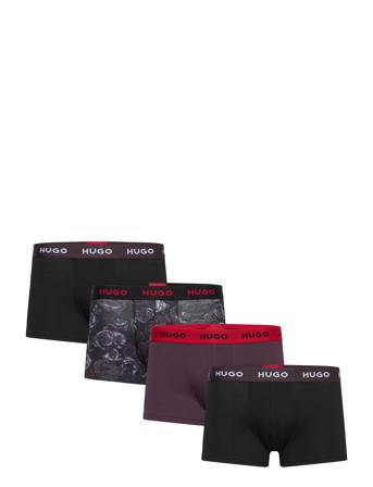 Trunk Triplet Design Designers Boxers Black HUGO
