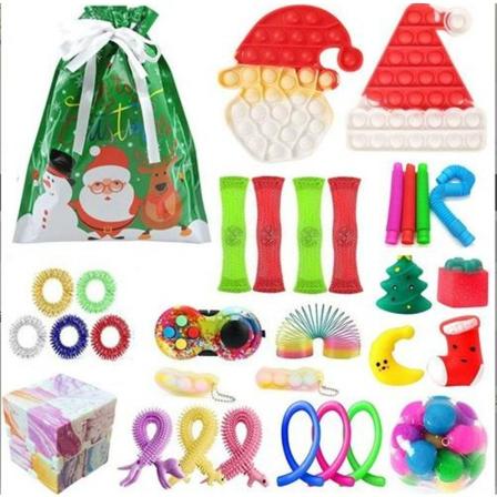 Julekalender med Pop It Fidget Legetøj