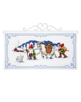 Broderikit Bonad Tomtar på tur