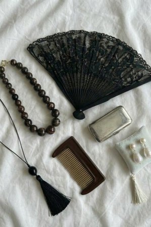 NA-KD Beaded Necklace - Smykker - Brun - One Size