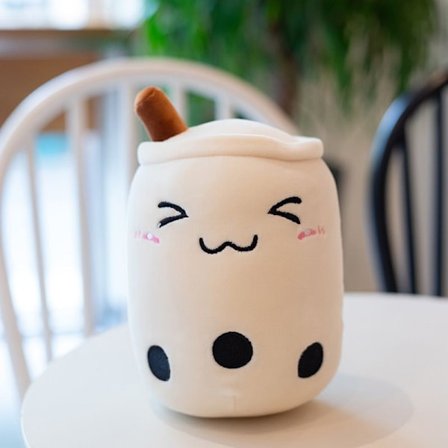 24 35 50 CM Bubble Tea Boba Cup Mjuk fylld plyschkudde Söt kudde Kawaii