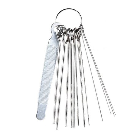 2 Sæt Guitar Nut Slotting File DIY Slot Filing String Savstænger