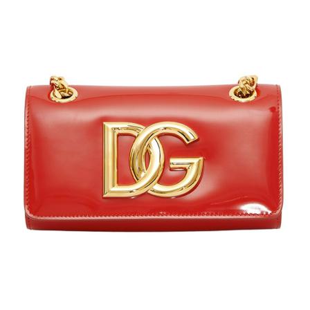 Dolce & Gabbana Shoulder Taske Bi3152 A1037 Rød, Dame Skuldertasker, Størrelse: ONE Size