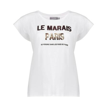 Geisha Top , Wit , Dames , Maat: M