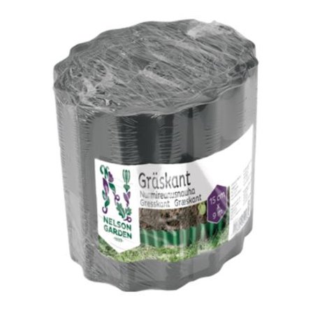 Nelson Garden 5295 Gresskant antrasitt, 15 x 900 cm, Avling