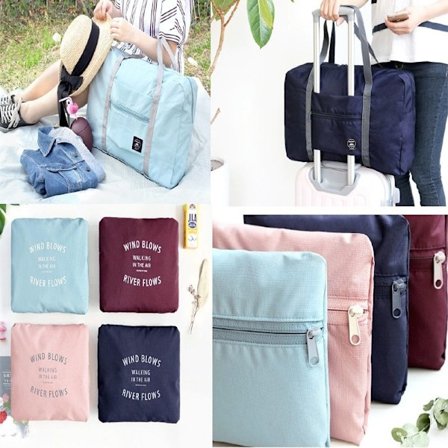 Håndbagage Skuldertaske Ryanair Rejsetaske SORT