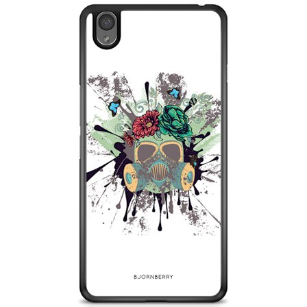 Bjornberry Skal OnePlus X - Gas Mask Blommor