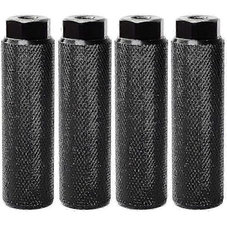 4 kpl Pyörän Tapit, Alumiiniseosluja Liukastumattomat Johtojalka Pyörän Polkimet Bmx Tapit Pyöräilyyn Takana