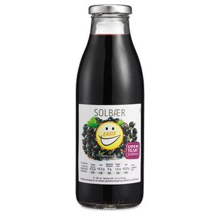 EASIS Solbær Drik 500 ml, Helse & Madvarer, Drikkevarer, Saft, Juice & Iste