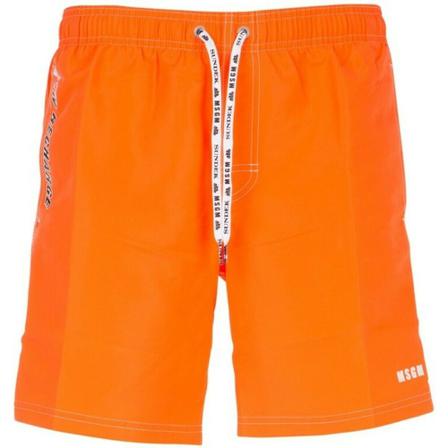 Msgm Sea clothing Orange, Herre Badeshorts