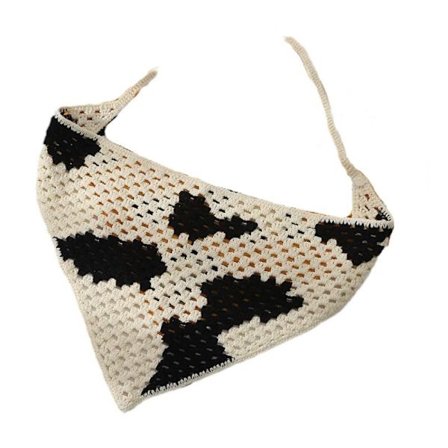 Heklet hodeskjerf Triangelskjerf 7 7