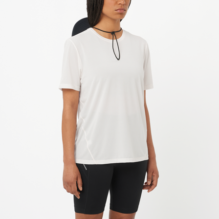 Salomon - T-Shirts Shkout Core Ss Tee W - Whisper White