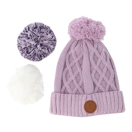 Cabaïa - Violett pom Mütze - Appletini Lilac Pom @ Hatstore