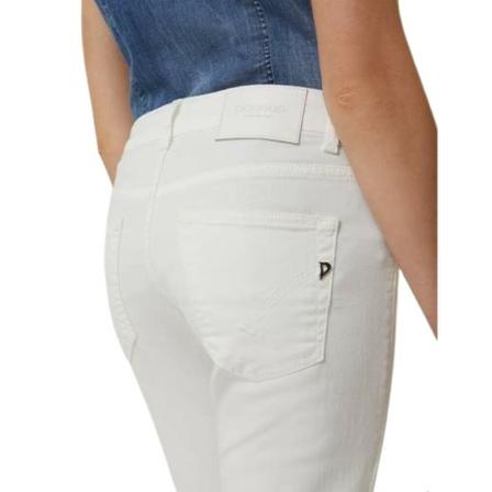 Dondup Broek , Wit , Dames , Maat: W30