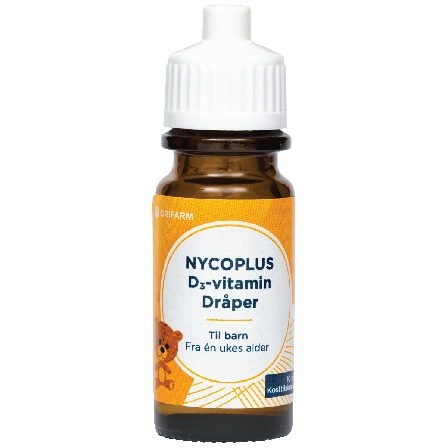 Nycoplus D3-vitamin dråper 10 ml