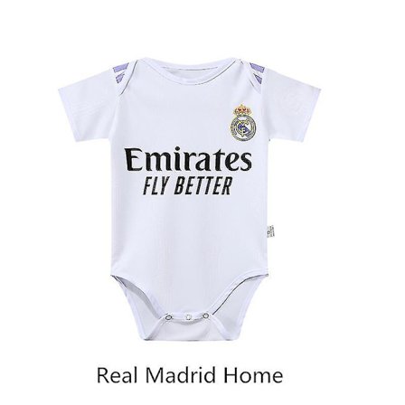 22-23 Baby Fotbollströja Real Madrid Arsenal S(67-79cm) Real Madrid Home