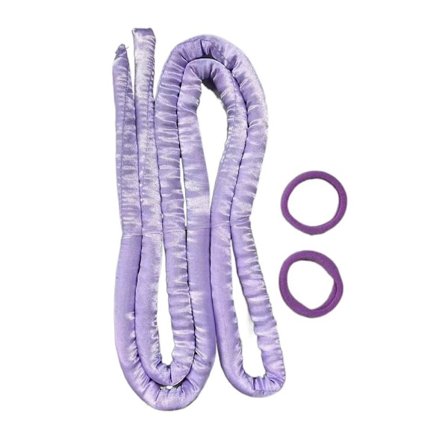 Heatless Wave Rod Head Band LILA