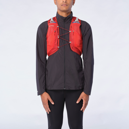 Salomon - sac de running Active Skin 12 Set - RED Dahlia / High Risk RED - S