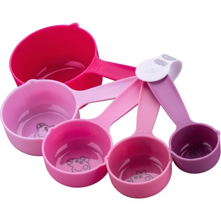 Dr oetker Gurli Gris målesæt 5 dele - Rosa | KitchenOne