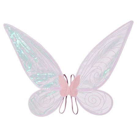 Skinnende engelvinger til børn med elastiske skulderstropper Fairy til piger Halloween Cosplay-kostume til udklædningsfest