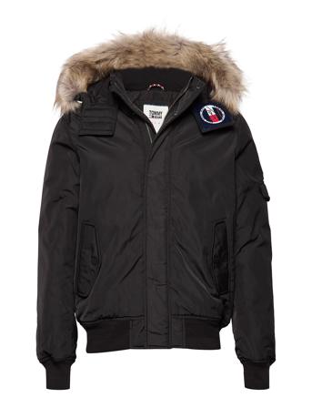 Tjm Tech Jacket Black Tommy Jeans