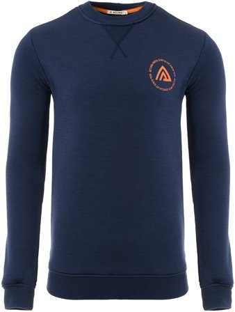 Aclima FleeceWool V2 Crewneck Man Navy Blazer