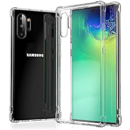 Samsung Note 10 Plus Premium Transparent Skal: Stöttåligt med Förstärkta Hörn