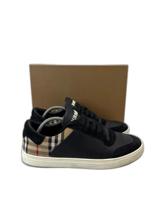 Burberry checked sneakers