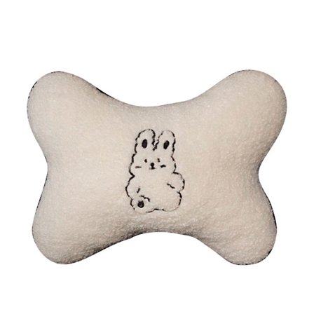 Bil Sæde Plys Pude Behagelig Sød Form Fint Indpakning Kant Anglicanum Nakkestøtte Pude Til Auto Type2