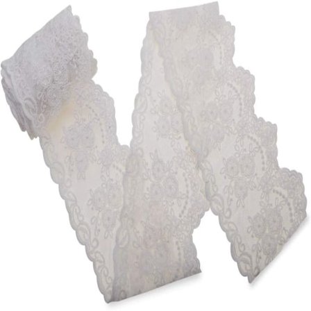 Hvid blonde blonde bånd Blonde trim