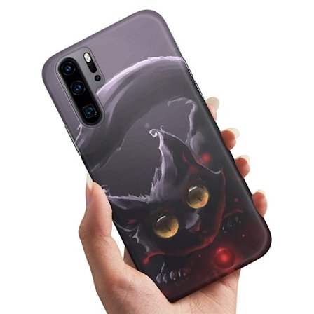 Huawei P30 Pro - Skal/Mobilskal Svart Katt