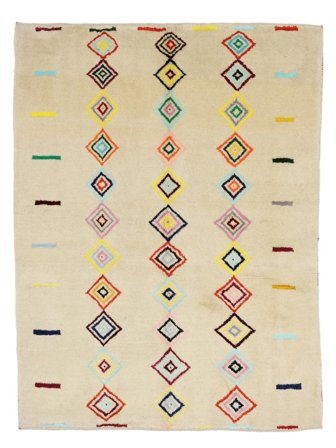 Gabbeh Teppich Moderner Gelb/Orange (Wolle, )