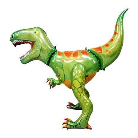 Folieballon Dinosaur 3D 165 cm Grøn 123