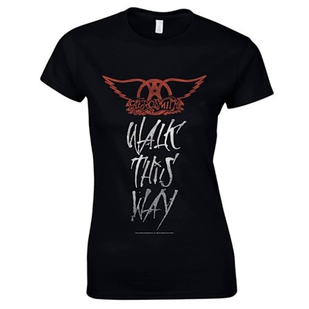 Aerosmith - Walk This Way T-Shirt, Kvinnor