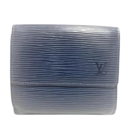 Louis Vuitton Vintage, Pre-owned Leather wallets Blauw, Dames, Maat:ONE Size