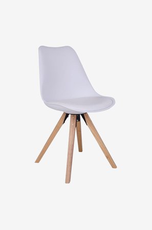 House Nordic - Matstol Bergen, 2-pack - Vit - Stolar - Från Homeroom