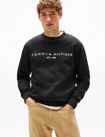 Tommy Hilfiger Tommy Logo Sweatshirt - Black - M