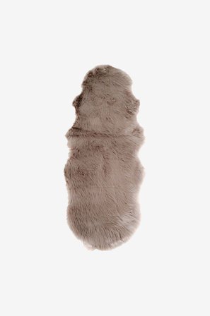 House Nordic - Fårfäll, Imitation, 60x180 cm - Brun - Fällar & skinnmattor - Från Homeroom