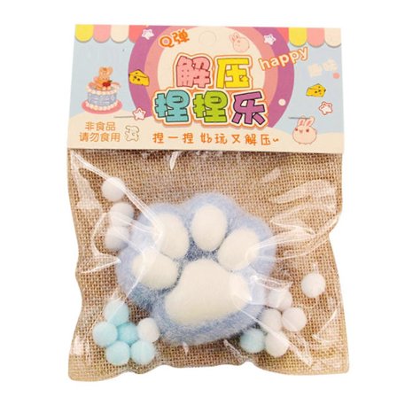 Hamsteri/Kissan tassu/Kissan puristuslelut stressistä helpottamiseen Kevyet antistressilelut Lahjat aikuisille ja lapsille