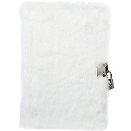 Pörröiset muistikirjat tytöille, koristeellinen pehmomuistilehtiö piirtämiseen koulukäyttöön, 21 x 14 x 2 cm, 1 setti