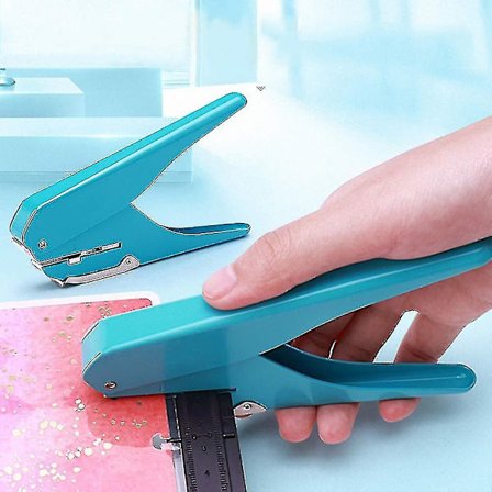 Kreativ Svampehul-Hulstans til Happy Planner Disc Ring DIY Papirklipper Type Pun