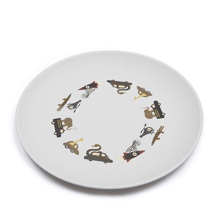 SMALLSTUFF Tallerken Maskiner, Børn & Forældre, Service, Tallerkener Og Skåle