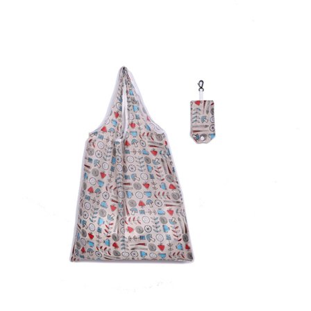 Vikbar shoppingväska matväska 8 8